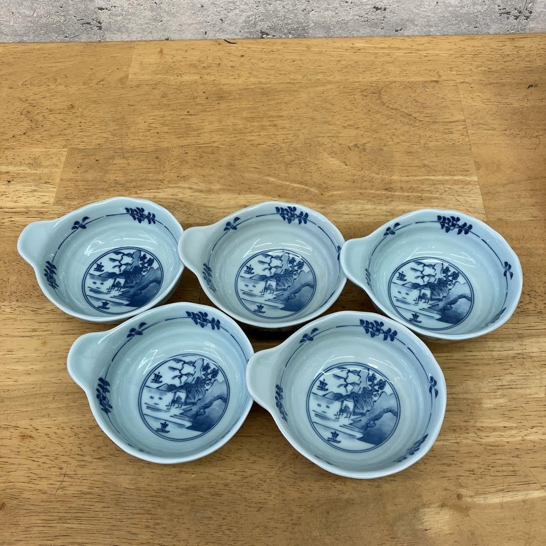 やっこ*肥前*有田焼*和山*飯碗揃*楕円焼皿揃*野花草*陶磁器*和食器 やっこ*肥前*有田焼*和山*飯碗揃*楕円焼皿揃